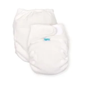 TotsBots Bamboozle Reusable Nappy - Eco-Friendly Reusable Nappies for Babies & Toddlers - Made from Bamboo - Natural Size 1 (0-15lbs) - BN (2)
