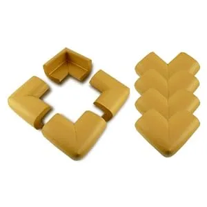 AKORD Baby Safety Corner Protectors for Desk Table Cream - akord