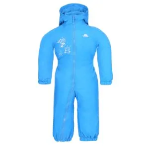 Trespass Kids' Waterproof Drip Drop Outdoor Rain Suit Size 18/24 Cobalt - product information 2