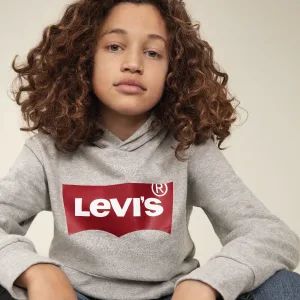 Levi's Kids l/s batwing tee Baby Boys 12 Months Grey Heather - Levi