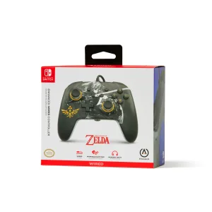 PowerA Enhanced Wired Controller for Nintendo Switch - Battle-Ready Link Battle Ready Link - image