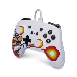 PowerA Enhanced Wired Controller for Nintendo Switch - Fireball Mario - image