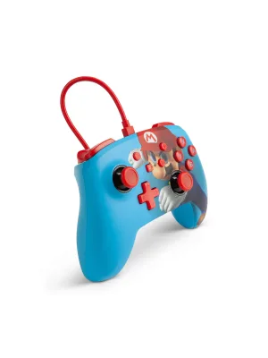 PowerA Enhanced Wired Controller for Nintendo Switch Mario Punch Gamepad Wired Video Game Controller Gaming Controller - image