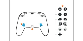 PowerA Enhanced Wired Controller for Nintendo Switch Mario Punch Gamepad Wired Video Game Controller Gaming Controller - image