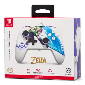 PowerA Enhanced Wired Controller for Nintendo Switch - Master Sword Attack - image