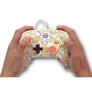 PowerA Enhanced Wired Controller for Nintendo Switch Pikachu Blush - image