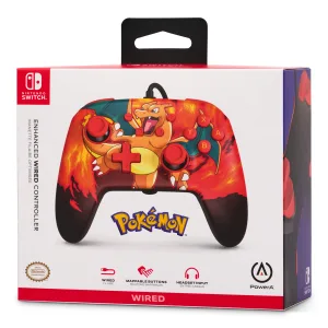 PowerA Enhanced Wired Controller for Nintendo Switch - Pok mon: Charizard Vortex - image