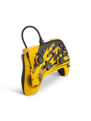 PowerA Enhanced Wired Controller for Nintendo Switch - Pok mon: Pikachu Lightning Lightning Pikachu - image