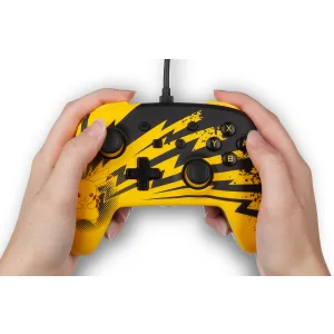 PowerA Enhanced Wired Controller for Nintendo Switch - Pok mon: Pikachu Lightning Lightning Pikachu - image