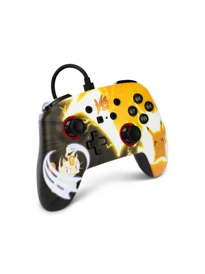 PowerA Enhanced Wired Controller for Nintendo Switch - Pok mon: Pikachu vs. Meowth Pok mon: Pikachu vs. Meowth - image