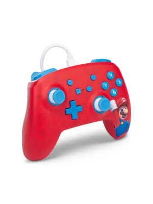PowerA Enhanced Wired Controller for Nintendo Switch - Woo-hoo! Mario Mario Woo-hoo! - image