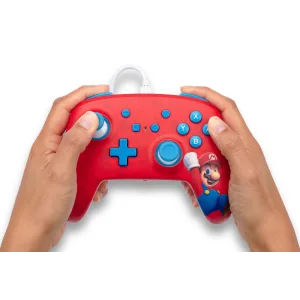 PowerA Enhanced Wired Controller for Nintendo Switch - Woo-hoo! Mario Mario Woo-hoo! - image