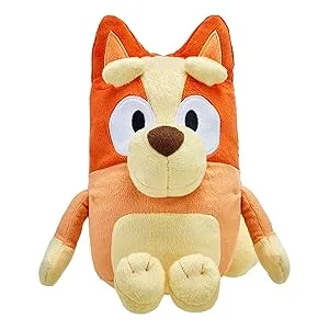 Bluey Bingo Large 30cm Talking Sounds Plush: Official Collectable Character Cuddly Jumbo Soft Toy - BINGO