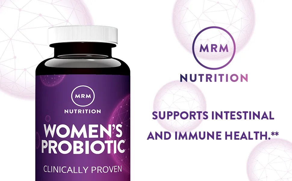 MRM Women's Probiotic 60 Vegan Capsules - MRM Nutrition