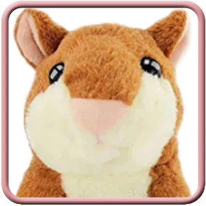 Qwifyu Talking Hamster Interactive Stuffed Plush Animal Toy Cute Sound Effects with Repeats Your Said Voice Best Buddy for Kids Gift Age 3+ (Brown) - product information 7