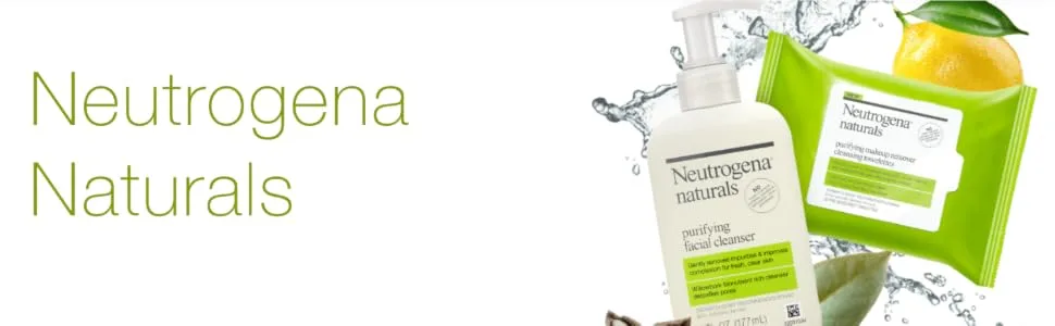 Neutrogena Neutrogena Naturals Purifying Facial Cleanser 6 fl oz (177 ml) - product information 1