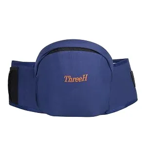 ThreeH Baby Hipseat Carrier Waist Stool Belt with Pocket Sturdy Buckle BC10 Brown - product information 3