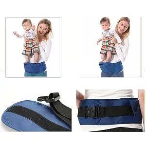 ThreeH Baby Hipseat Carrier Waist Stool Belt with Pocket Sturdy Buckle BC10 Brown - product information 6
