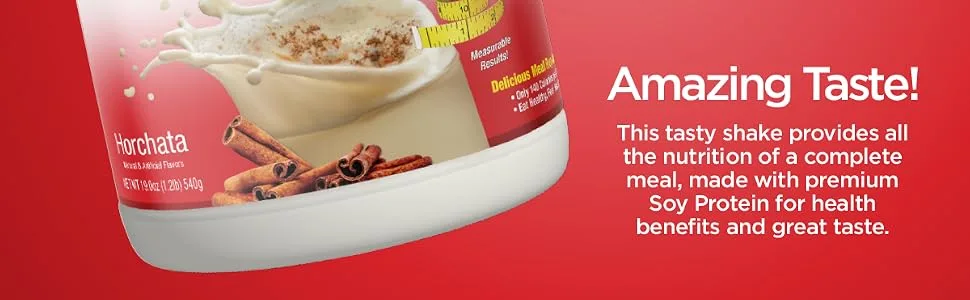 Naturade Total Soy Weight Loss Shake Horchata 1.2 lbs (540 g) - Amazing taste