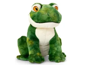 Deluxe Paws Plush Cuddly Soft Eco Toys 100% Recycled (Panda) - frog