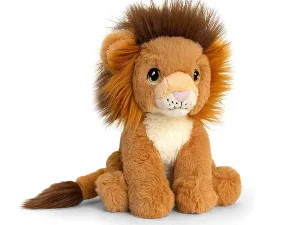 Deluxe Paws Plush Cuddly Soft Eco Toys 100% Recycled (Red Panda) - lion small