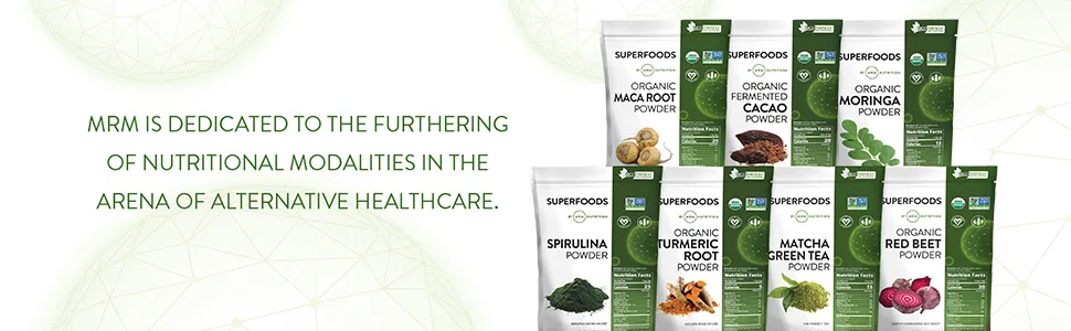 MRM Raw Spirulina Powder 8.5 oz (240 g) - mrm nutrition