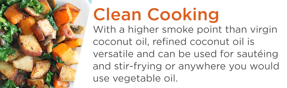 Nutiva Organic Coconut Oil Refined  54 fl oz (1.6 l) - clean cooking