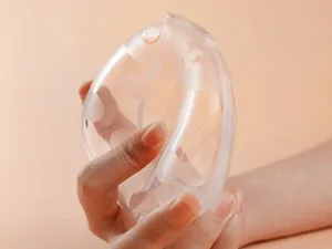 haakaa Ladybug Breast Milk Collector Breast Shells Milk Saver Nursing Cups for Large Milk Supply Replace Disposable Breast Pads Reusable & Wearable (150ml 1 Pc) Clear 150ml*1 - haakaa