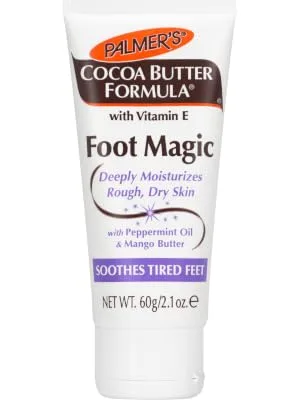 Palmer's Cocoa Butter Formula Foot Magic with Peppermint Oil & Mango Butter 2.1 oz (60 g) - Foot Magic Foot Cream