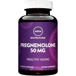 MRM Nutrition Pregnenolone 50 mg 60 Vegan Capsules - product information 4