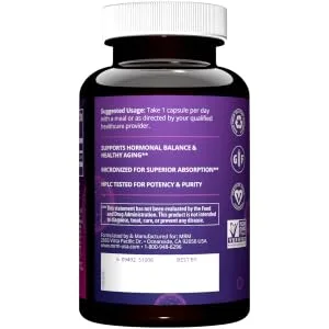 MRM Nutrition Pregnenolone 50 mg 60 Vegan Capsules - product information 5