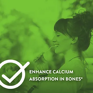 MRM Vegan Vitamin D3 & K2 60 Vegan Capsules - calcium absorption in bones