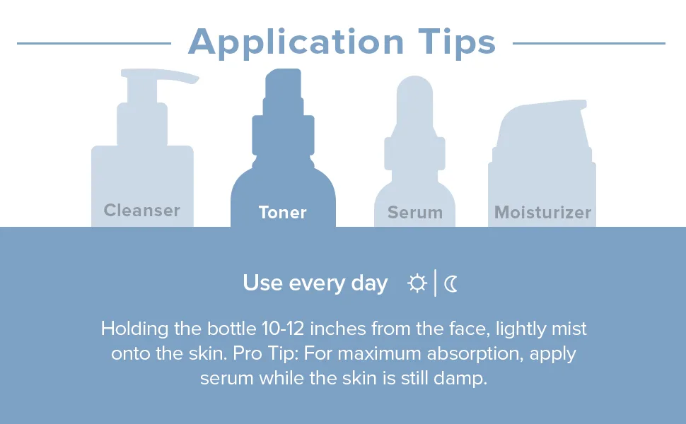 InstaNatural Organic Rose Water Alcohol-Free 4 fl oz (120 ml) - toner, application tips