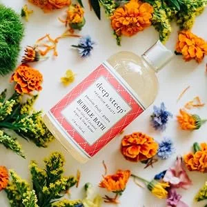 Deep Steep Bubble Bath Grapefruit - Bergamot 17 fl oz (503 ml) - cleanse your body with deep steep bubble bath