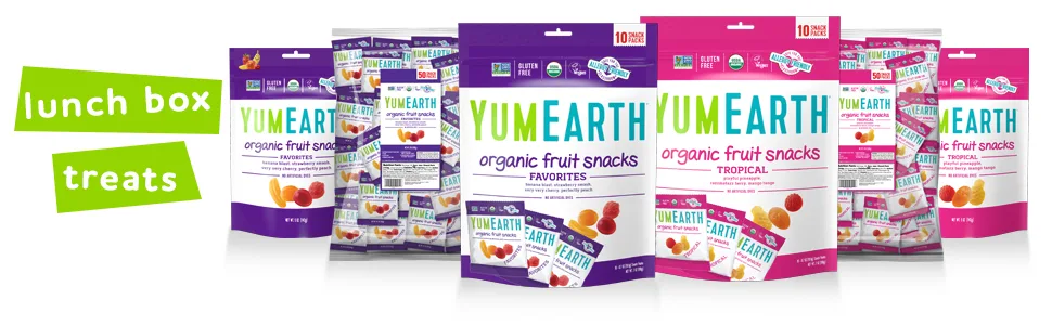 YumEarth Organic Fruit Snacks Tropical  0.62 oz (17.6 g) - product information 2