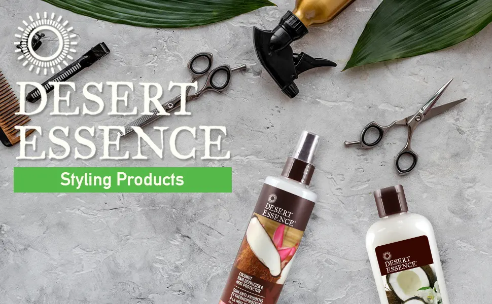 Desert Essence Shine & Refine Hair Lotion Coconut 6.4 fl oz (190 ml) - product information 1