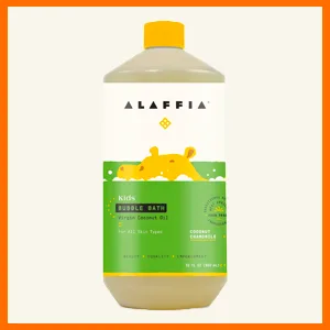 Alaffia Kids Bubble Bath Eucalyptus Mint 32 fl oz (950 ml) - product information 7