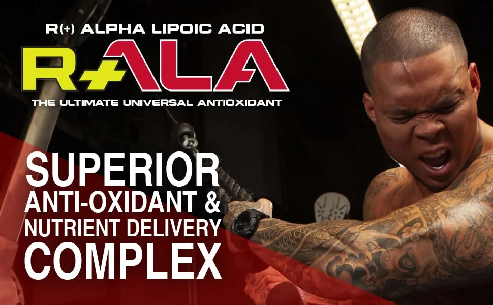 ALLMAX Nutrition R+ALA 60 Capsules - r-ala alpha lipoic acid ultimate universal antioxidant superior nutrient delivery allmax nutrition