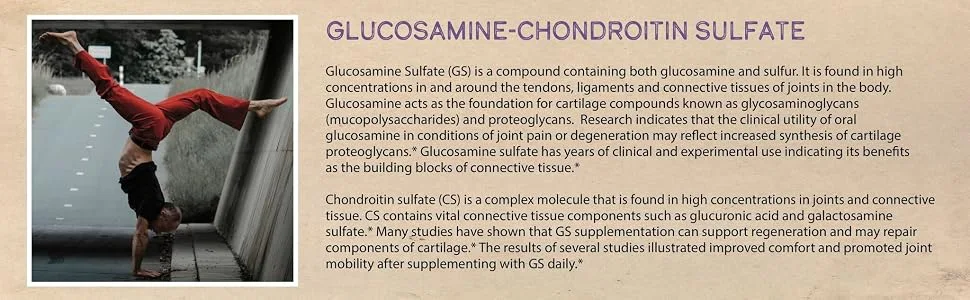 MRM Nutrition Glucosamine Chondroitin 180 Capsules - product information 4
