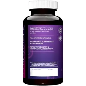 MRM Nutrition Complete E 60 Softgels - product information 5
