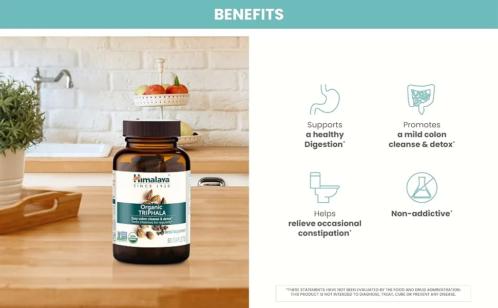 Himalaya Triphala 60 Caplets - Triphala benefits