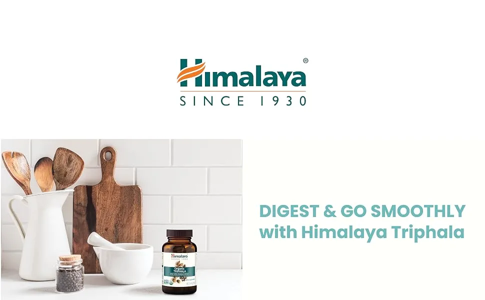 Himalaya Triphala 60 Caplets - Triphala header