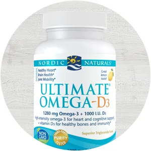 Nordic Naturals Ultimate Omega-D3 Lemon 1000 mg 120 Soft Gels - product information 2