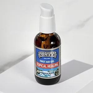 Sovereign Silver Silver First Aid Gel 2 fl oz (59 ml) - silver first aid gel
