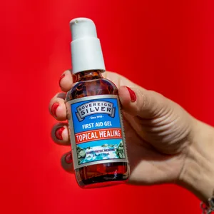 Sovereign Silver Silver First Aid Gel 2 fl oz (59 ml) - topical healing