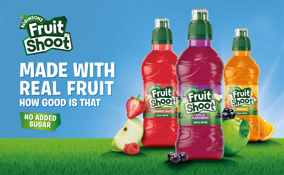 Robinsons Fruit Shoot Orange 24 x 200ml PET bottles - Robinsons Fruit Shoot