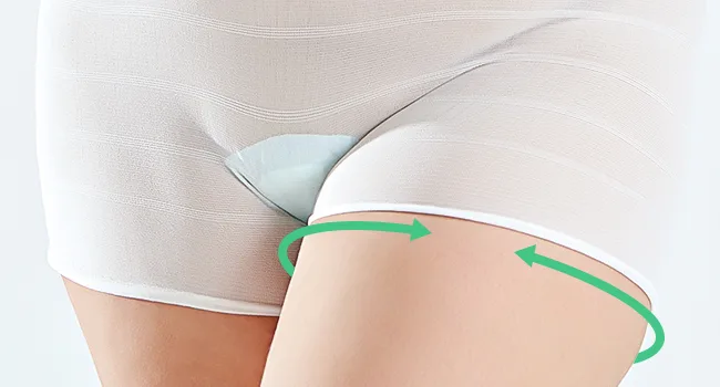 HANSILK Maternity Knickers Disposable Postpartum Underwear Breathable & Stretchable Maternity Pants for Maternity/C-Section Recovery/Incontinence/Travel XL White 3pcs - Disposable Maternity Knickers