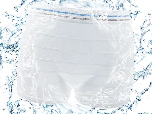 HANSILK Maternity Knickers Disposable Postpartum Underwear Breathable & Stretchable Maternity Pants for Maternity/C-Section Recovery/Incontinence/Travel L White 3pcs - Disposable Maternity Knickers