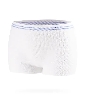 HANSILK Maternity Knickers Disposable Postpartum Underwear Breathable & Stretchable Maternity Pants for Maternity/C-Section Recovery/Incontinence/Travel 3XL White 3pcs - 0909