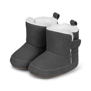 Sterntaler Boy's Baby Booties Boots 1.5/2 UK Child Grey Eisengrau 5301711 - product information 2